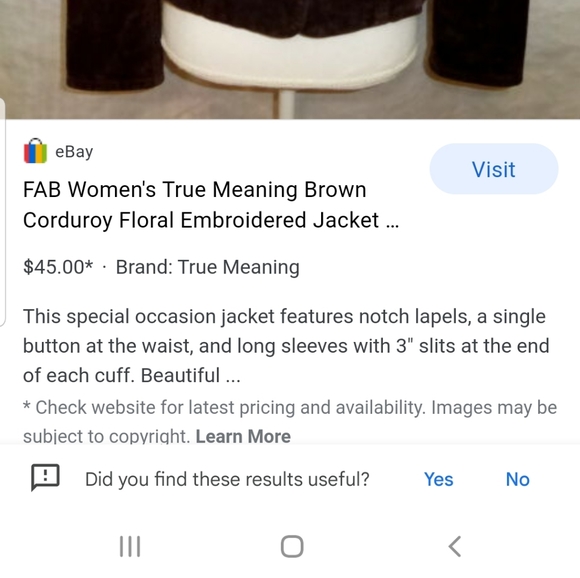 Nice jacket - Picture 3 of 3